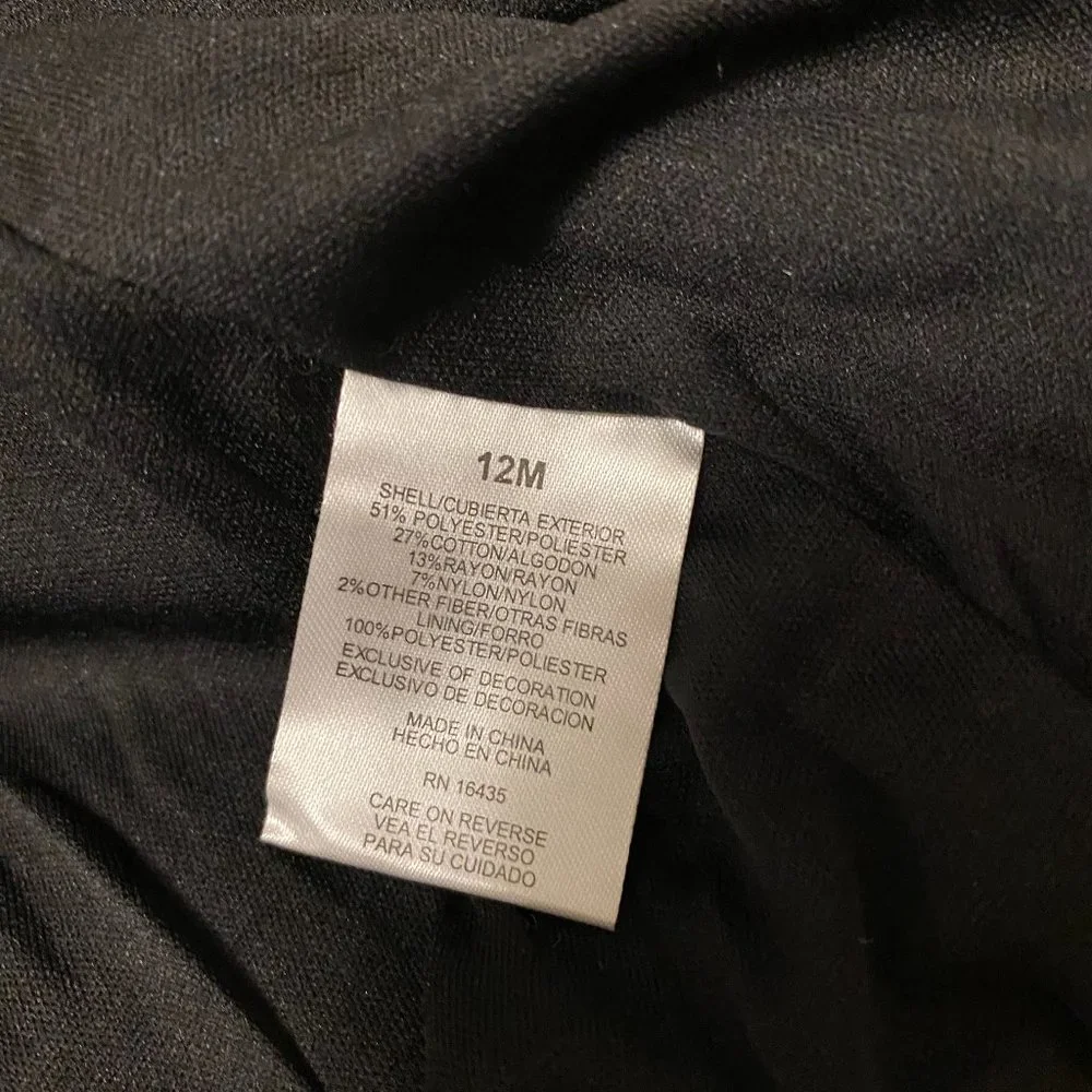 Nannette 2pc. Baby Girl Black & White Coat / Red Dress & Black Shoes - Picture 13 of 15